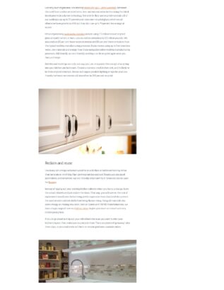 eco-friendly kitchen and bathroom design