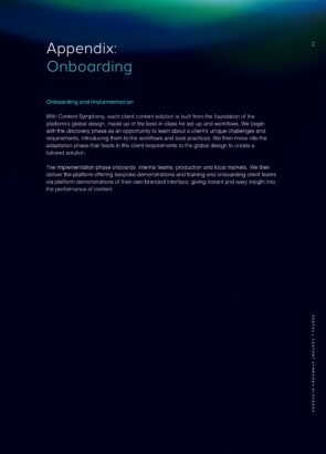 appendix onboarding of Dentsu Symphony playbook