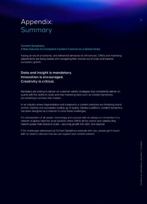 appendix summary of Dentsu Symphony playbook