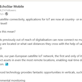 EchoStar Mobile: Environmental IoT Article