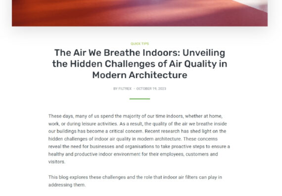 Filtrex: Environmental Insight Article