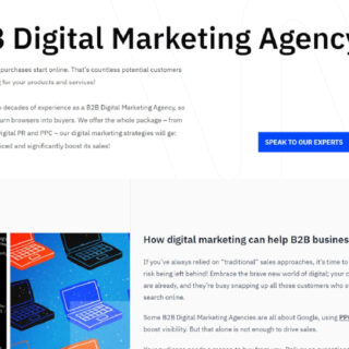 WRD: PPC Agency Services Webpage